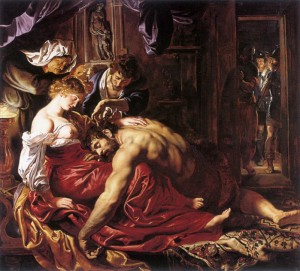 Samson and Delilah Rubens
